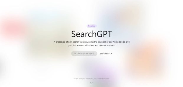 موتور جستجو سرچ جی پی تی - SearchGPT