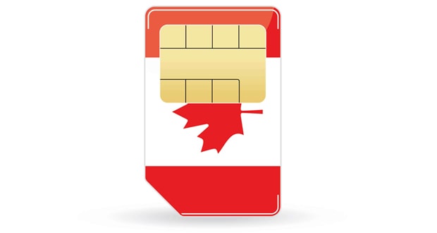 سیم‌کارت‌های اعتباری در کانادا