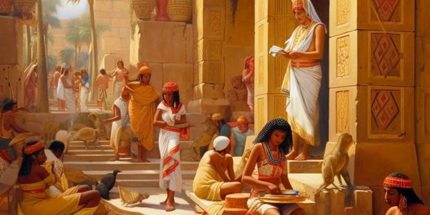 ازدواج مصر باستان فرزندان