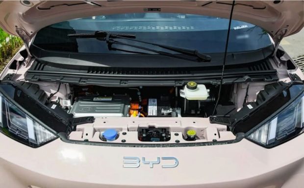 نمای پیشرانه BYD Seagull 2025