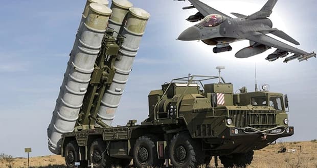 F16 در برابر S400