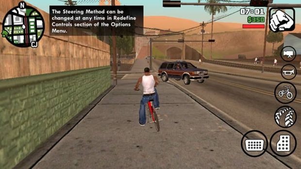 GTA San Andreas - بهترین بازی های کنسول و کامپیوتر روی اندروید