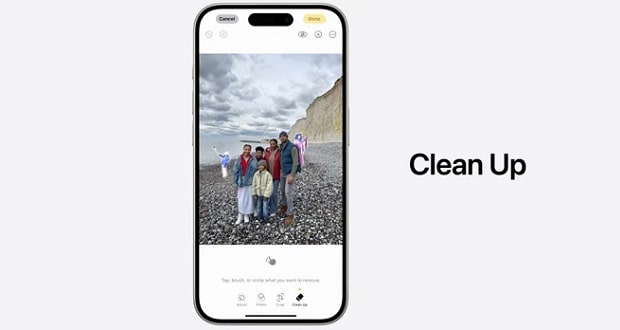 قابلیت Clean Up اپل