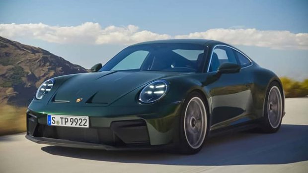 نمای جلو پورشه 911 GT3 مدل 2025 تورینگ