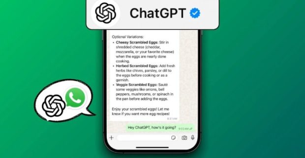 هوش مصنوعی ChatGPT در واتساپ