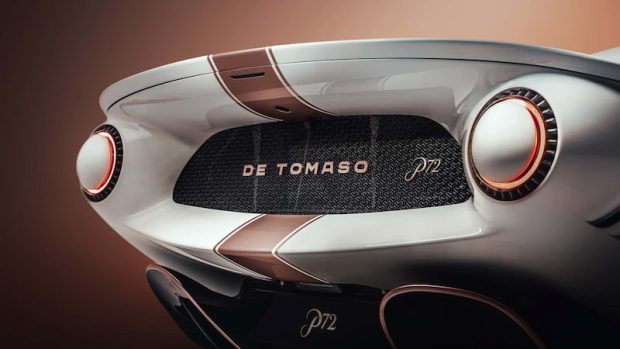 نمای عقب سوپراسپرت De Tomaso P72