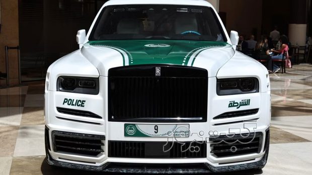 رولز رویس Cullinan منصوری پلیس دبی
