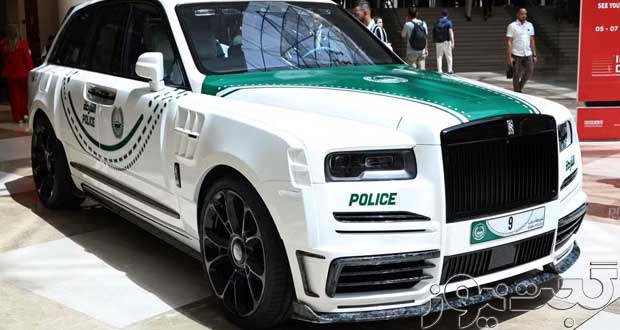 رولز رویس کولینان منصوری پلیس دبی