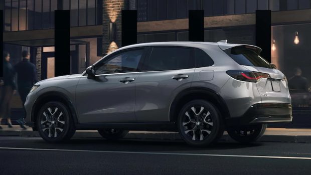نمای جانبی هوندا HR-V مدل 2026