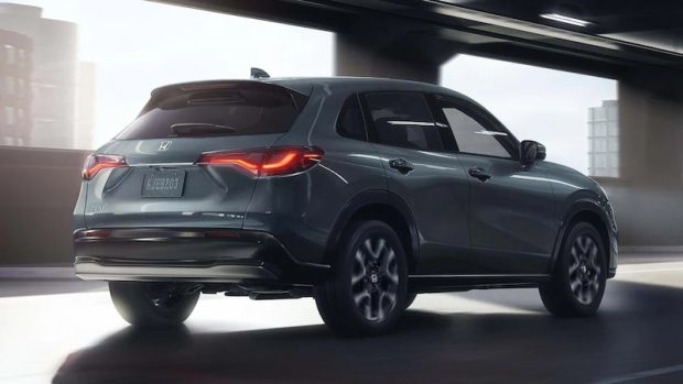 نمای عقب هوندا HR-V مدل 2026