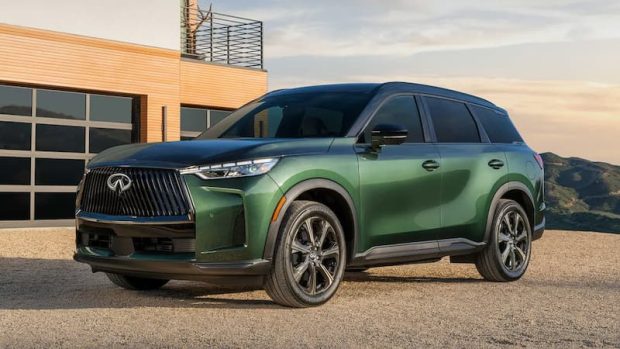 نمای جلو اینفینیتی QX60 مدل 2026