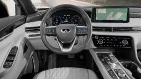 نمای کابین اینفینیتی QX60 مدل 2026