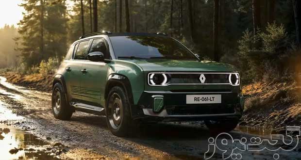 خودرو مفهومی رنو 4 برقی Savane 4x4