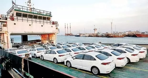 فروش خودروهای وارداتی