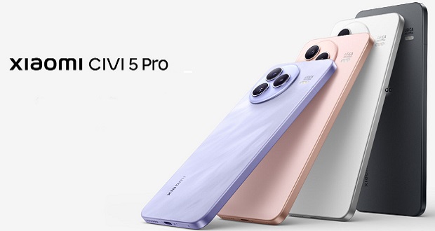 شیائومی Civi 5 Pro با پردازنده پرچمدار و طراحی دوربین عجیب به صحنه می‌آید