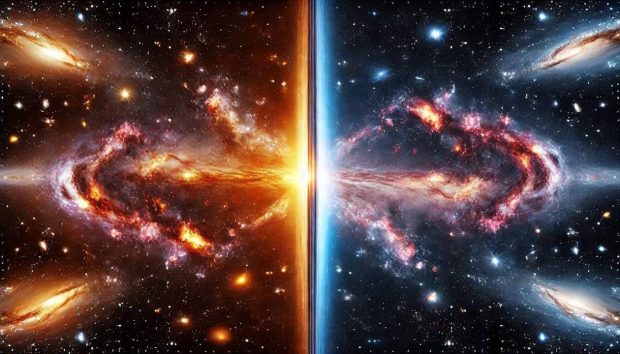 جهان آینه ای زمان معکوس