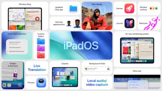 سیستم عامل iPadOS 26