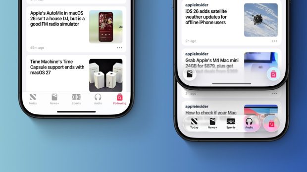 مقایسه iOS 26 و iOS 18