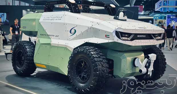 خودرو پلیس رباتیک دبی