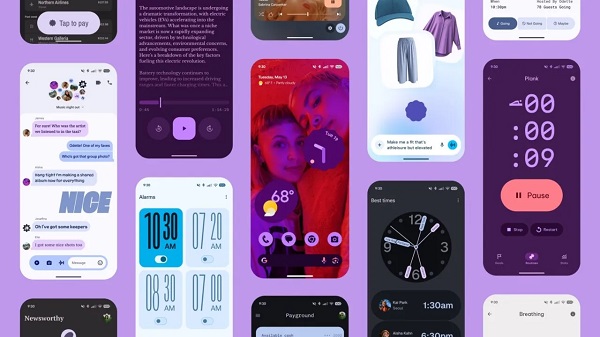 قابلیت Material 3 Expressive