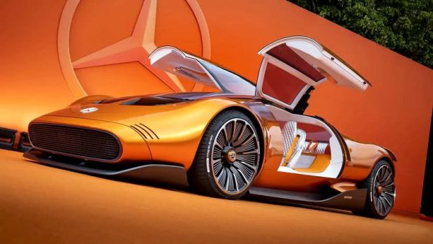 تصاویر و مشخصات احتمالی خودرو برقی مرموز مرسدس AMG