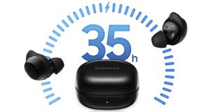 باتری 35 ساعتی و نویز کنسلینگ در هدفون بی‌سیم اقتصادی گلکسی بادز Core سامسونگ - 2
