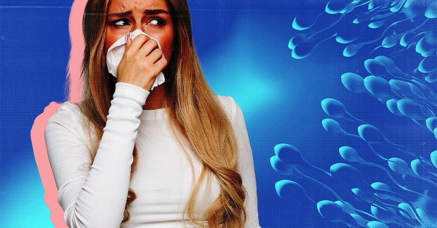 حساسیت به مایع منی