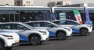 ناوگان خودروهای برقی پلیس راهور
