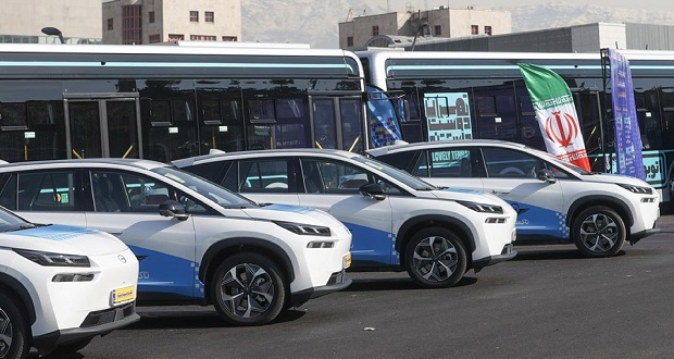 ناوگان خودروهای برقی پلیس راهور