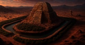 معبد عظیم در مریخ