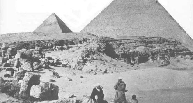 ۱۵ تصویر نایاب تاریخی از اهرام جیزه مصر که احتمالاً هرگز ندیده‌اید