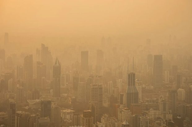 آلودگی هوا گرمایش زمین