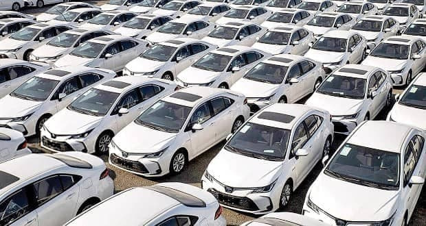 توقف واردات خودرو