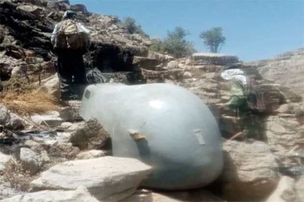 انهدام پهپادهای اسرائیلی در ایران