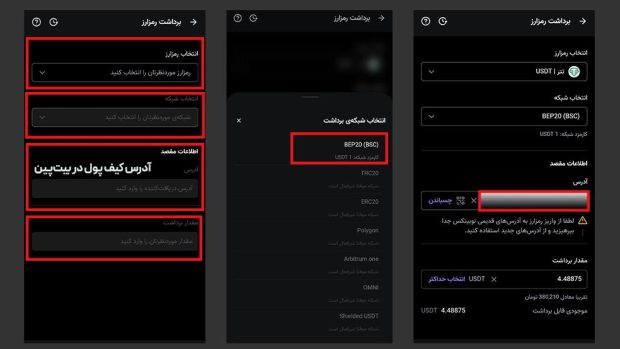 انتقال تتر از نوبیتکس