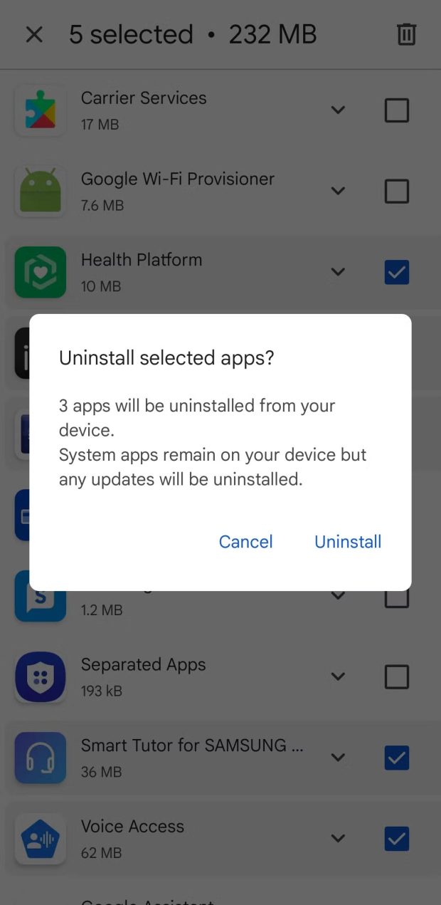 نصب اپلیکیشن