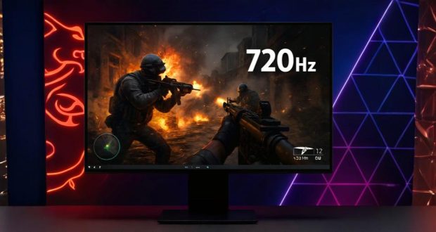 نمایشگر OLED ال جی با نرخ 720hz