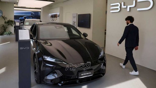 آمار فروش سال 2025 شرکت BYD