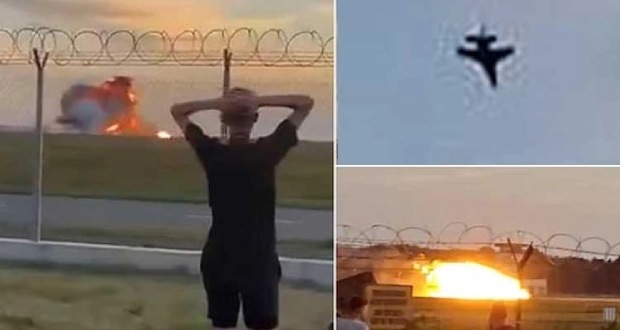 سقوط جت F-16 در لهستان