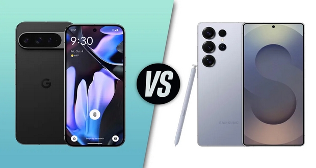 مقایسه پیکسل 10 پرو XL با گلکسی اس 25 اولترا