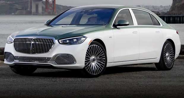 مرسدس بنز میباخ S680 ادیشن Emerald Isle