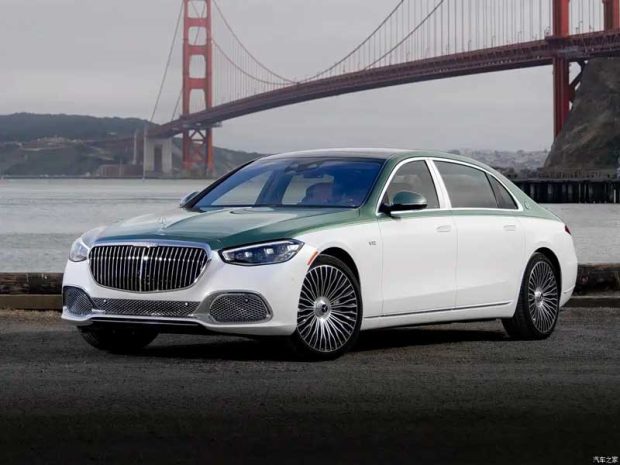 مرسدس بنز میباخ S680 ادیشن Emerald Isle