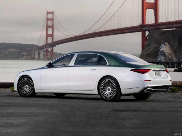 مرسدس بنز میباخ S680 ادیشن Emerald Isle