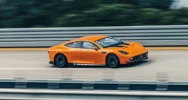 مرسدس ای ام جی GT XX رکورد مسافت خودروهای برقی را شکست