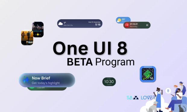 نسخه بتا رابط کاربری One UI 8