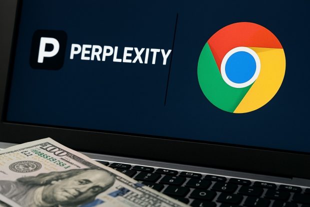خرید گوگل کروم توسط استارتاپ هوش مصنوعی Perplexity