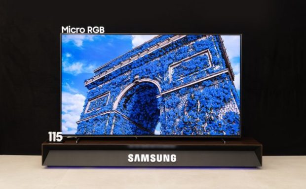 سامسونگ از اولین نمایشگر Micro RGB جهان با سایز 115 اینچ رونمایی کرد