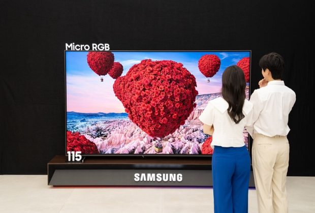 سامسونگ از اولین نمایشگر Micro RGB جهان با سایز 115 اینچ رونمایی کرد