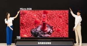 سامسونگ از اولین نمایشگر Micro RGB جهان با سایز 115 اینچ رونمایی کرد