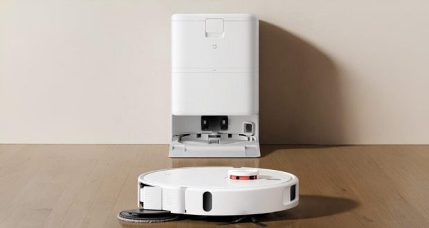 جارو رباتیک Mijia 5C شیائومی با مکش 15 هزار پاسکال و فناوری لبه‌شوی پیشرفته معرفی شد